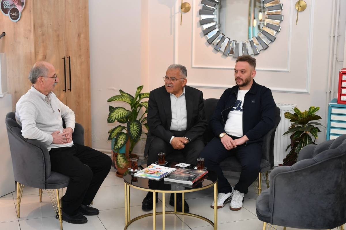 BAŞKAN BÜYÜKKILIÇ’TAN ESNAF ZİYARETLERİ