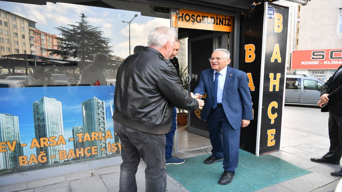 BAŞKAN BÜYÜKKILIÇ’TAN SAHABİYE’DE “ÜÇLÜ HİZMET” VURGUSU