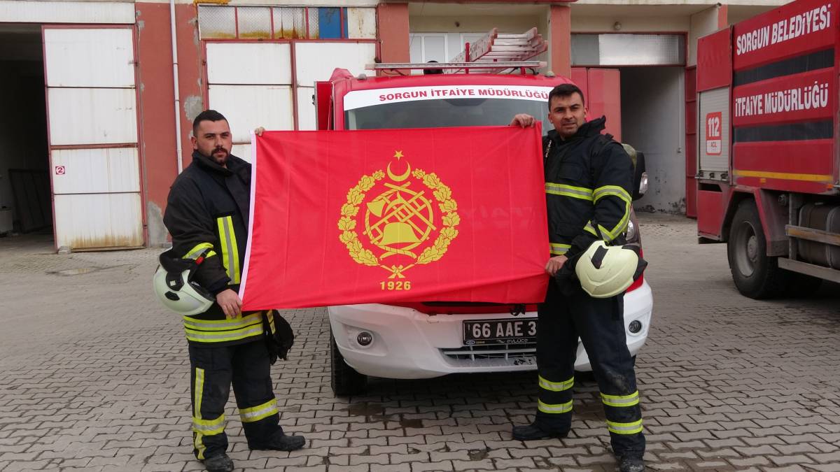 SORGUN İTFAİYESİ YANGIN TATBİKATINDA TAM NOT ALDI