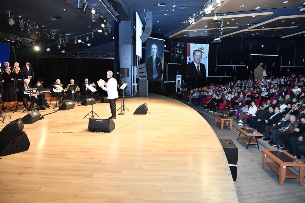 TÜRK SANAT MÜZİĞİ KONSERİ BÜYÜK İLGİ GÖRDÜ
