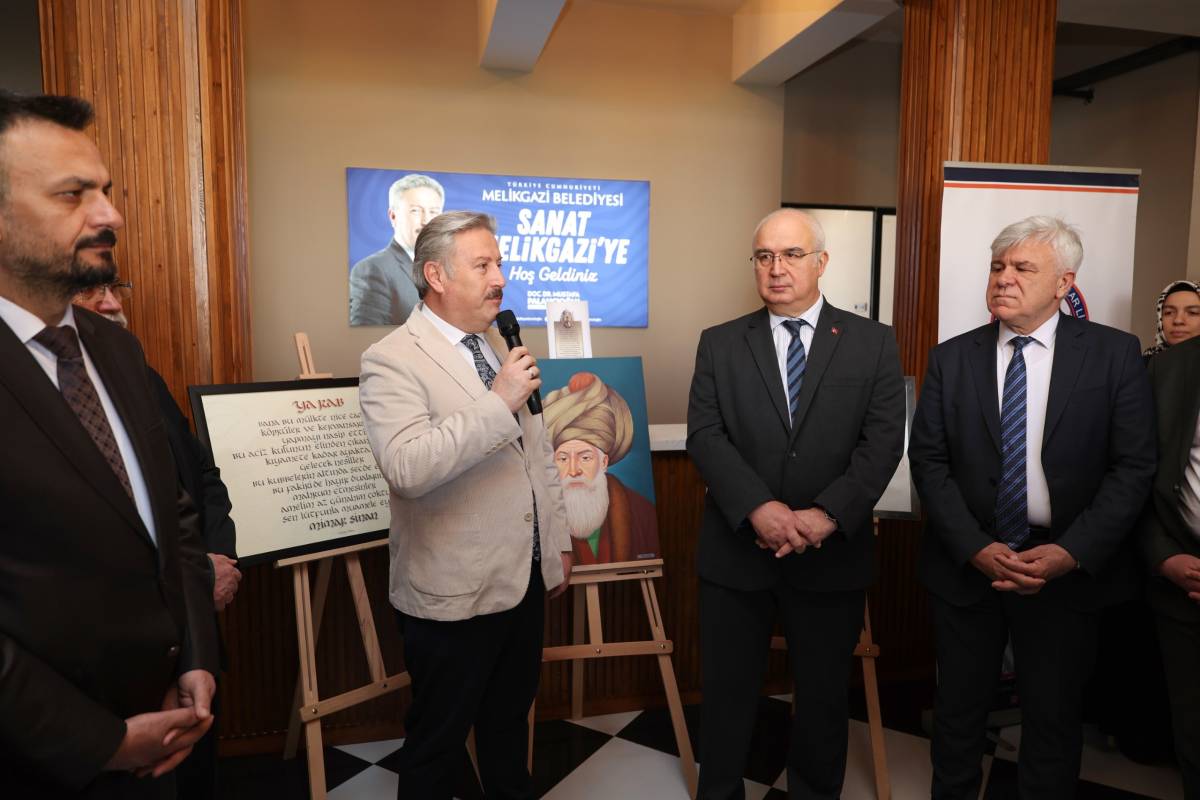 MİMAR SİNAN MELİKGAZİ’DE SANATLA ANILDI
