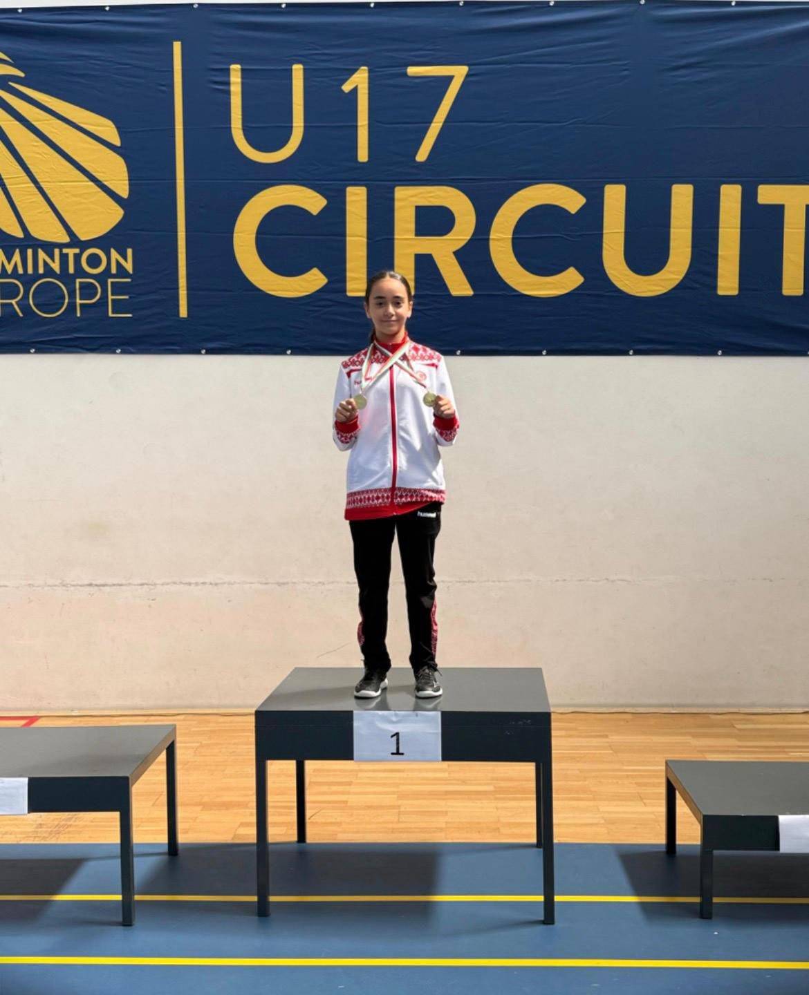 KAYSERİLİ RAKETLER MADALYALARI TOPLADI