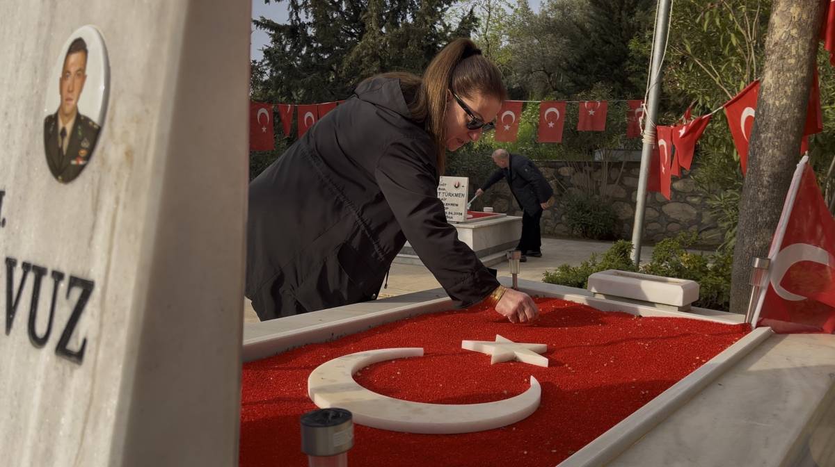 BURSA'DA ŞEHİDİN HATIRASI ÇALINDI, ŞÜPHELİ 24 SAAT GEÇMEDEN YAKALANDI