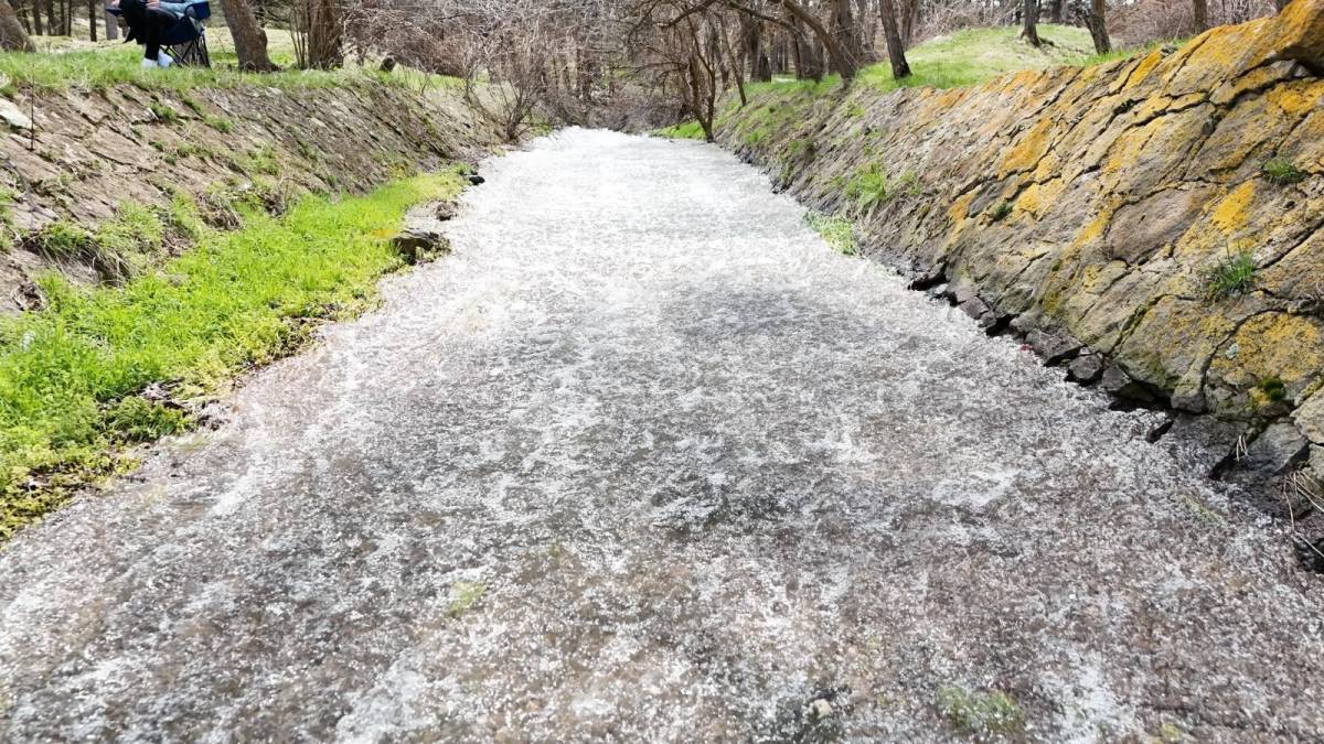 YAĞIŞLAR BARAJLARI DOLDURDU, ÇİFTÇİNİN YÜZÜ GÜLDÜ