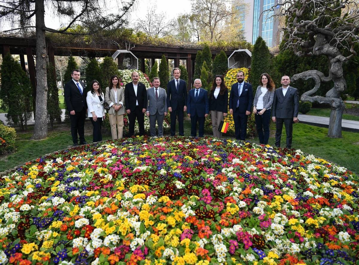 BELÇİKA BÜYÜKELÇİSİNİ AĞIRLAYAN BÜYÜKKILIÇ’TAN AB VURGUSU