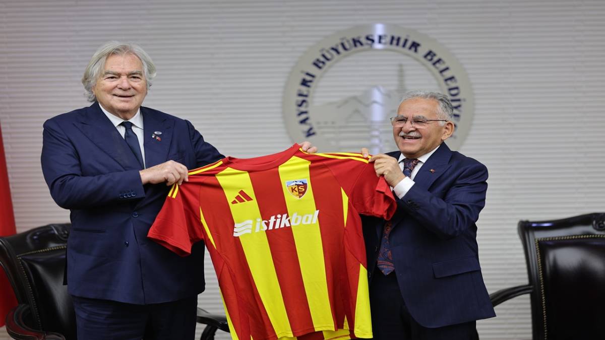 BAŞKAN BÜYÜKKILIÇ, ACES HEYETİNİ AĞIRLADI