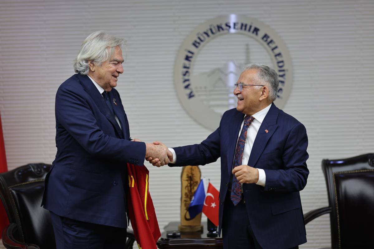 BAŞKAN BÜYÜKKILIÇ, ACES HEYETİNİ AĞIRLADI