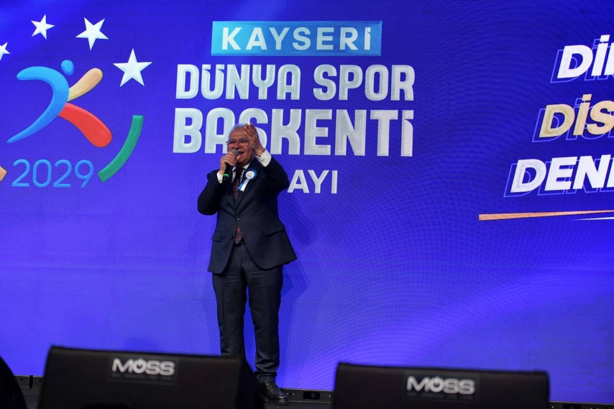 KAYSERİ, 2029 DÜNYA SPOR BAŞKENTLİĞİ İÇİN GÜN SAYIYOR