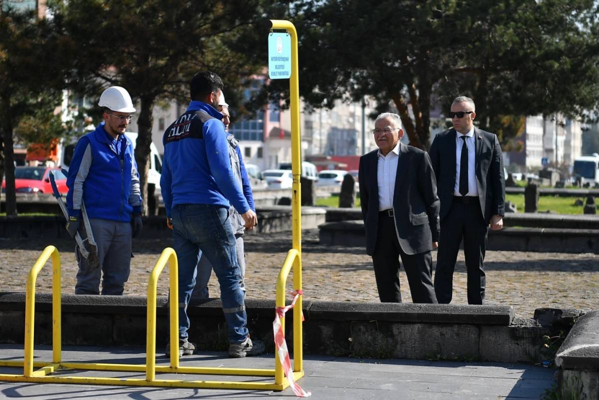 BÜYÜKKILIÇ, 11 ADET YAYA ÜST GEÇİDİ PROJESİNİN İLK ETAP ÇALIŞMALARINI İNCELEDİ