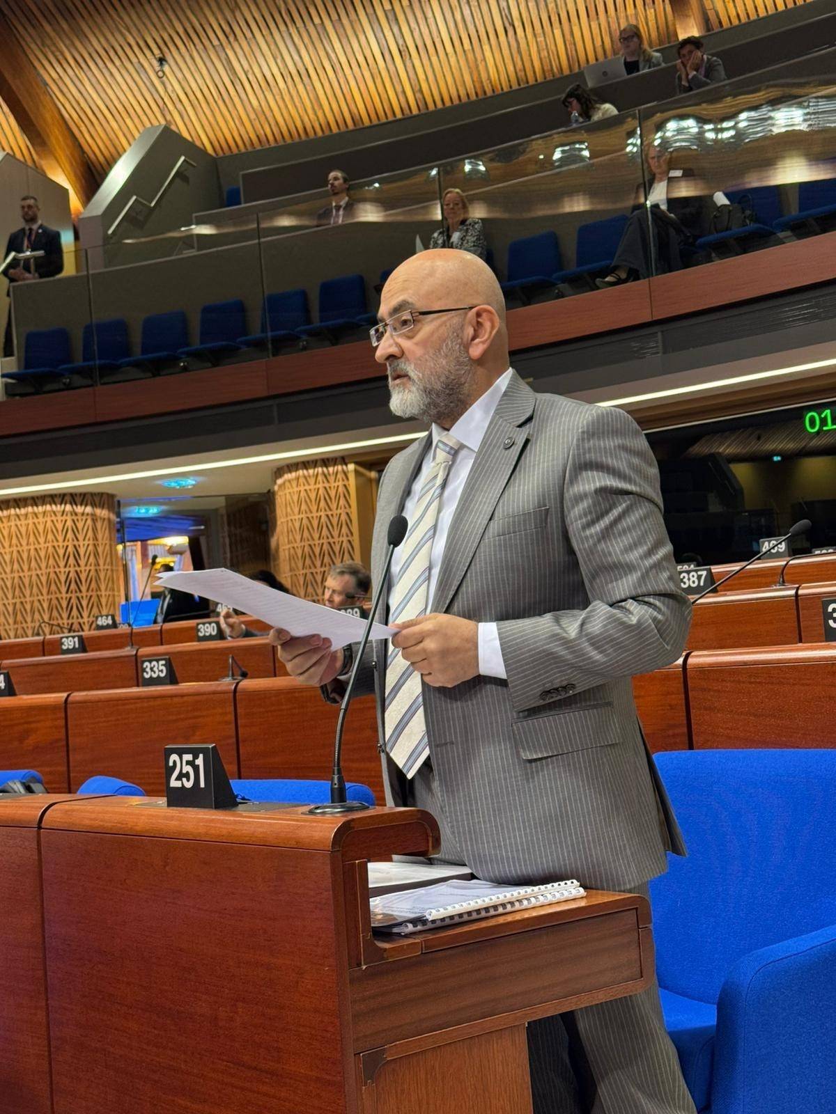 CINGI’DAN AVRUPA KONSEYİ’NDE SERT ÇIKIŞ