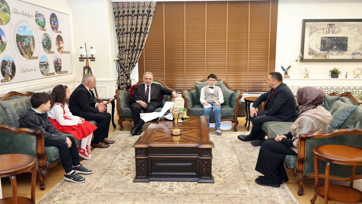 KÜÇÜK BAŞKAN BÜYÜK MESAJLAR VERDİ