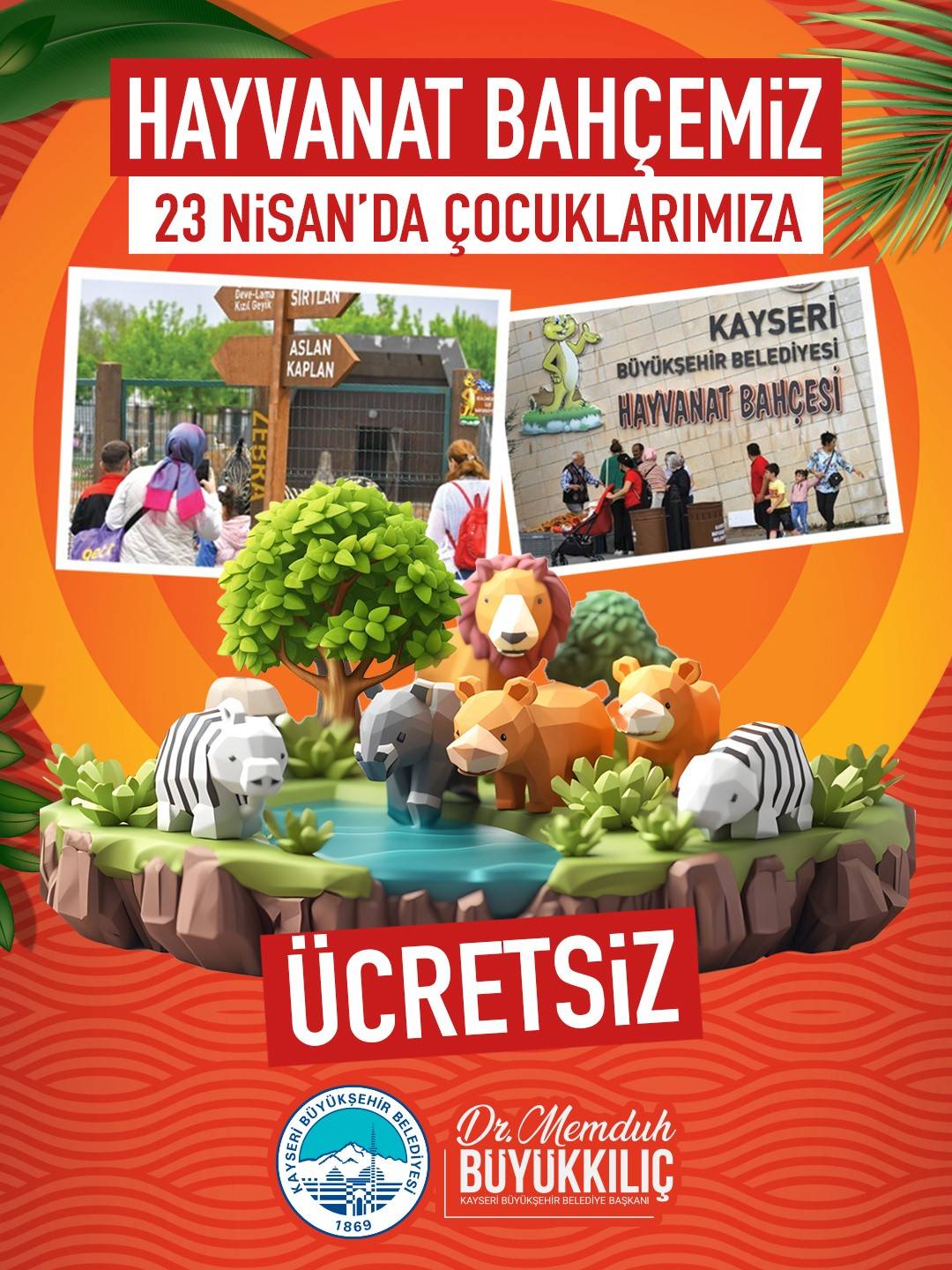 BÜYÜKKILIÇ’TAN ÇOCUKLARA “23 NİSAN” JESTİ