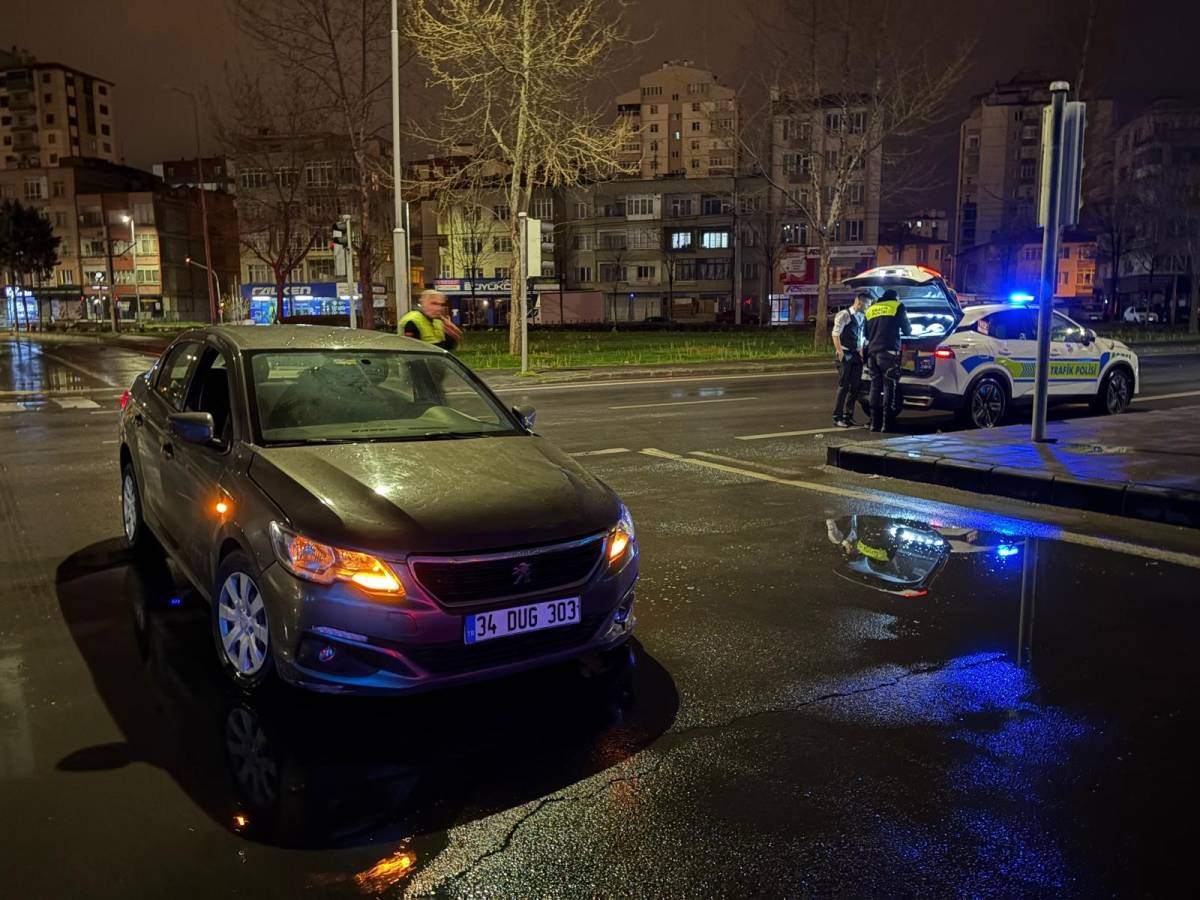 ALKOLLÜ SÜRÜCÜ EKİPLERE ÖNCE ‘TEŞEKKÜR’ ETTİ, SONRA ZORLUK ÇIKARDI