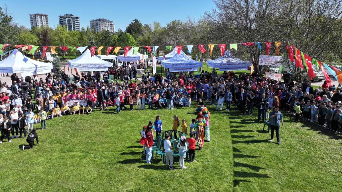 KOCASİNAN’DA ÇOCUK ŞENLİĞİ