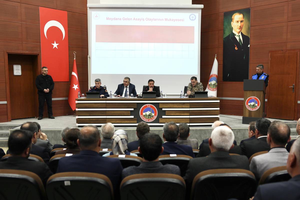 KENT GÜVENLİK DANIŞMA KURULU TOPLANDI