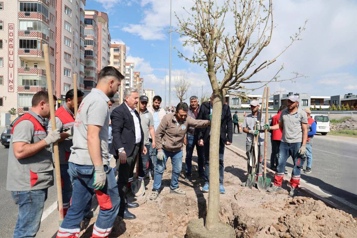 MELİKGAZİ, GELECEĞE YEŞİL BİR MİRAS BIRAKIYOR