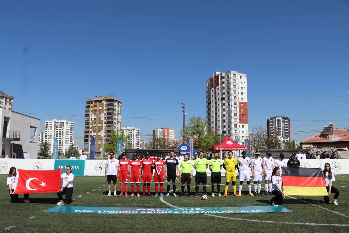 GÖRME ENGELLİLER MİLLİ TAKIMI ALMANYA’YI 1-0 YENDİ