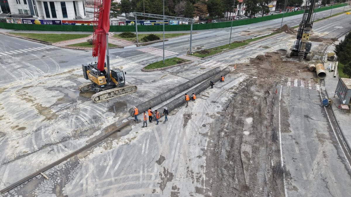 KAYSERİ’DE ULAŞIMIN GELECEĞİ İNŞA EDİLİYOR