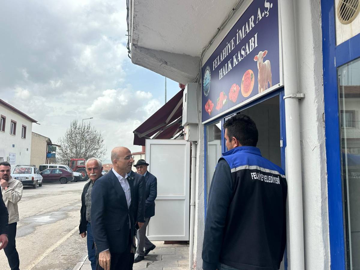 CHP’Lİ AŞKIN GENÇ: “FELAHİYE’DE SÖZ TUTULDU… HALK KASABI İLE VATANDAŞ UYGUN FİYATA ULAŞIYOR”