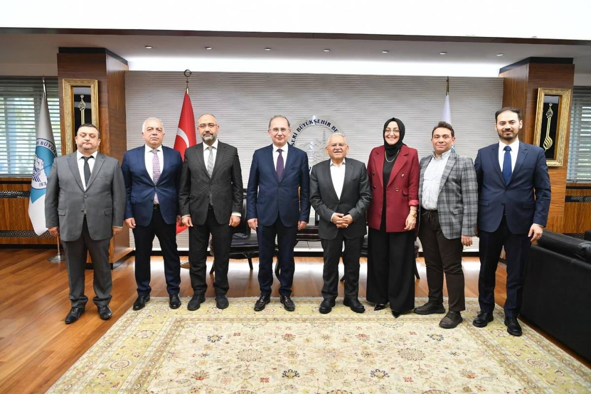 BAŞKAN BÜYÜKKILIÇ’A “ZİYARET” YOĞUNLUĞU