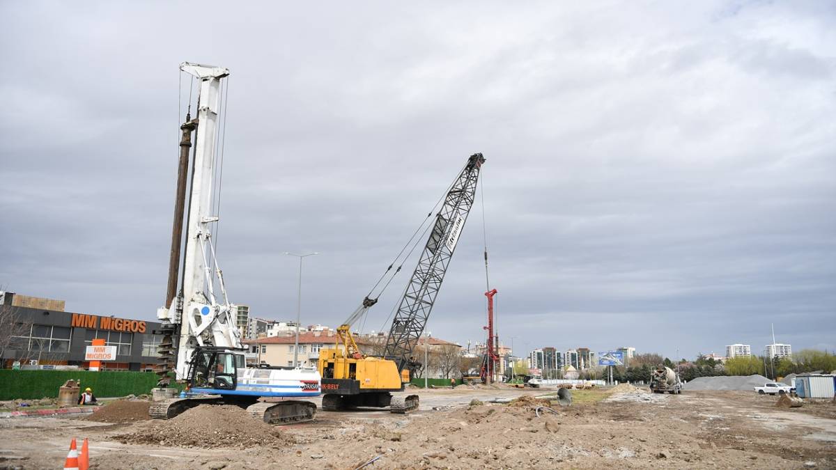 KAYSERİ’DE ULAŞIMIN GELECEĞİ İNŞA EDİLİYOR