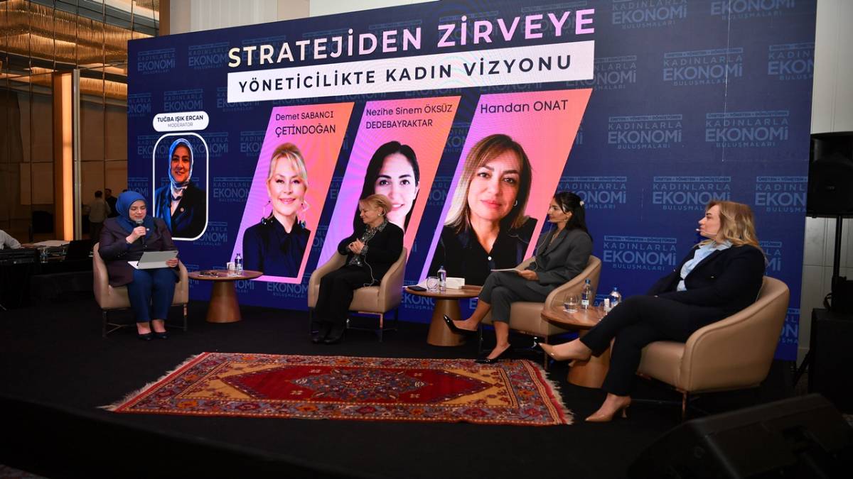 BÜYÜKKILIÇ, KADINLARIN EKONOMİDEKİ GÜCÜNE VURGU YAPTI