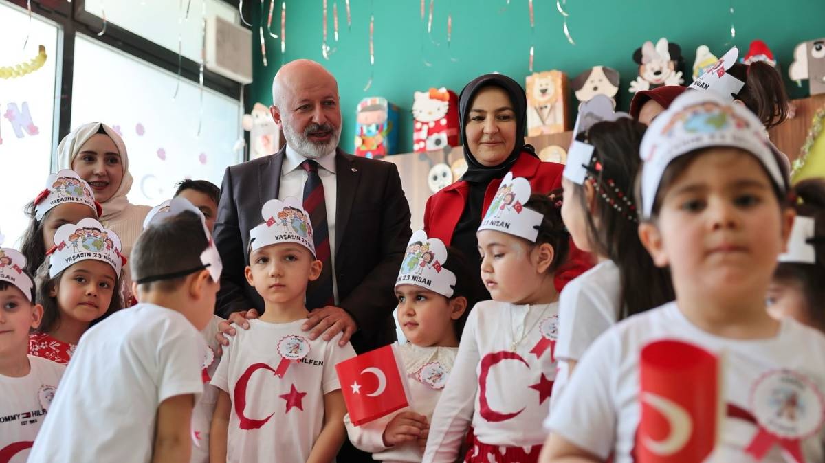 KAYSERİ PROTOKOLÜNDEN 23 NİSAN MESAJLARI