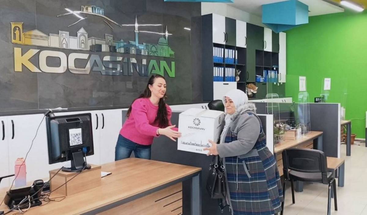 KOCASİNAN'DAN HER AY 257 ÇÖLYAKLIYA GLÜTENSİZ GIDA PAKETİ