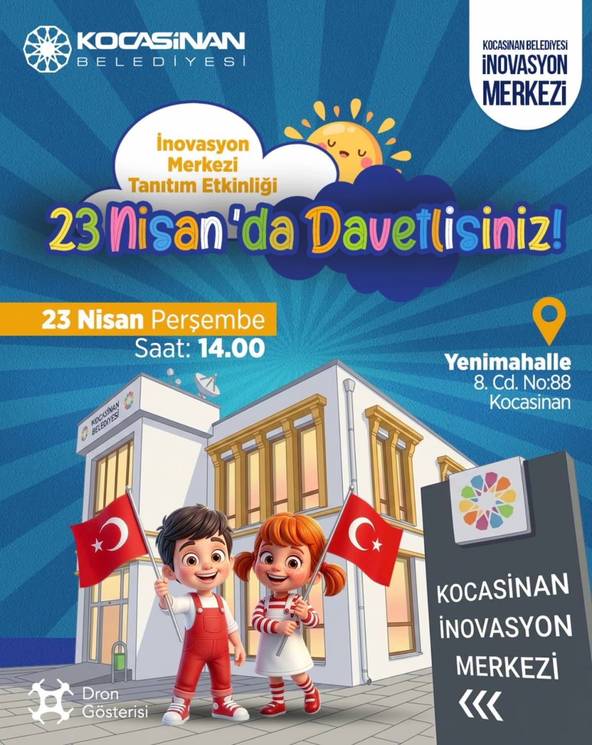 KAYSERİ PROTOKOLÜNDEN 23 NİSAN MESAJLARI