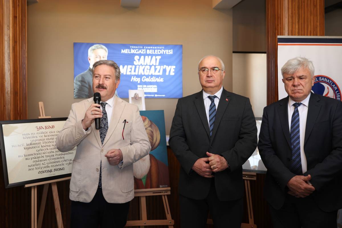 MİMAR SİNAN MELİKGAZİ’DE SANATLA ANILDI