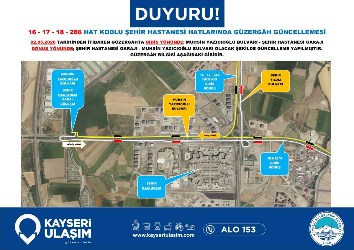 ŞEHİR HASTANESİ GARAJ NOKTASI 2 MAYIS’TA HİZMETE GİRİYOR