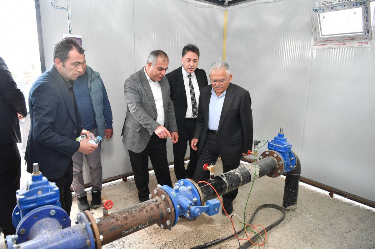 BAŞKAN BÜYÜKKILIÇ’TAN DEVELİ’YE STRATEJİK SU YATIRIMI