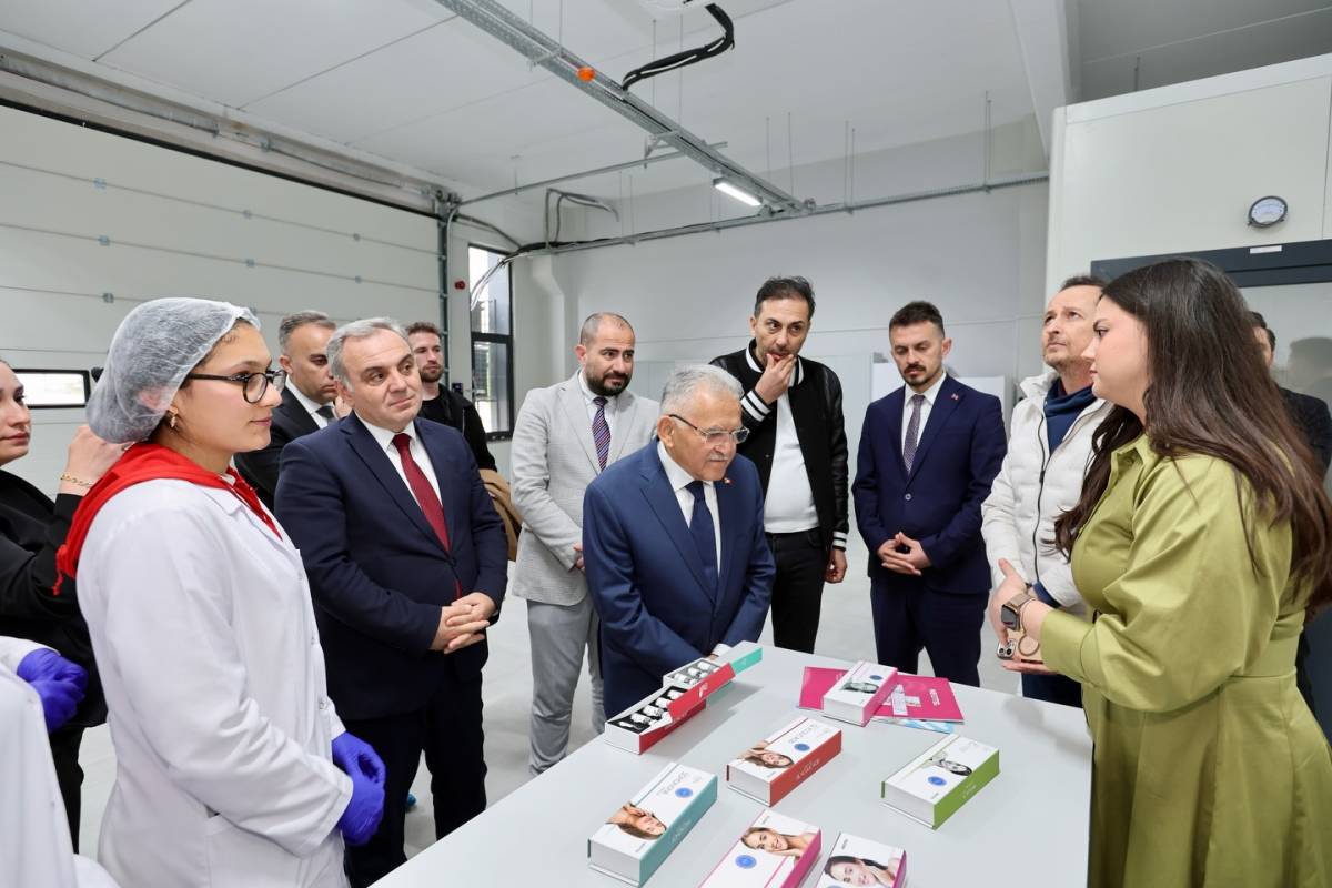BÜYÜKKILIÇ’TAN ERCİYES TEKNOPARK’A ZİYARET