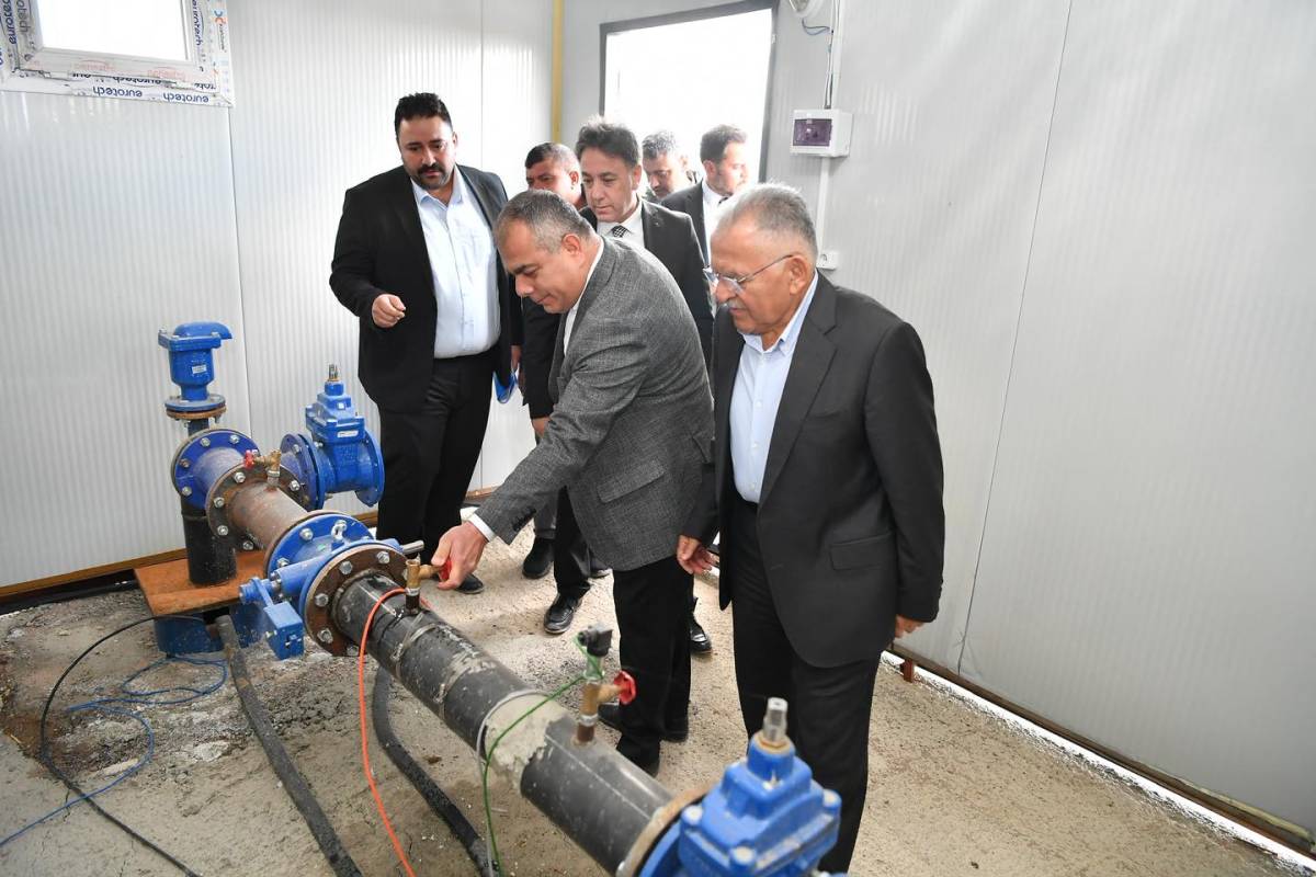 BAŞKAN BÜYÜKKILIÇ’TAN DEVELİ’YE STRATEJİK SU YATIRIMI