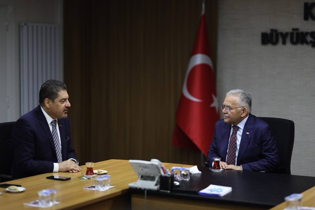 BÜYÜKKILIÇ, TÜRKONFED HEYETİNİ AĞIRLADI