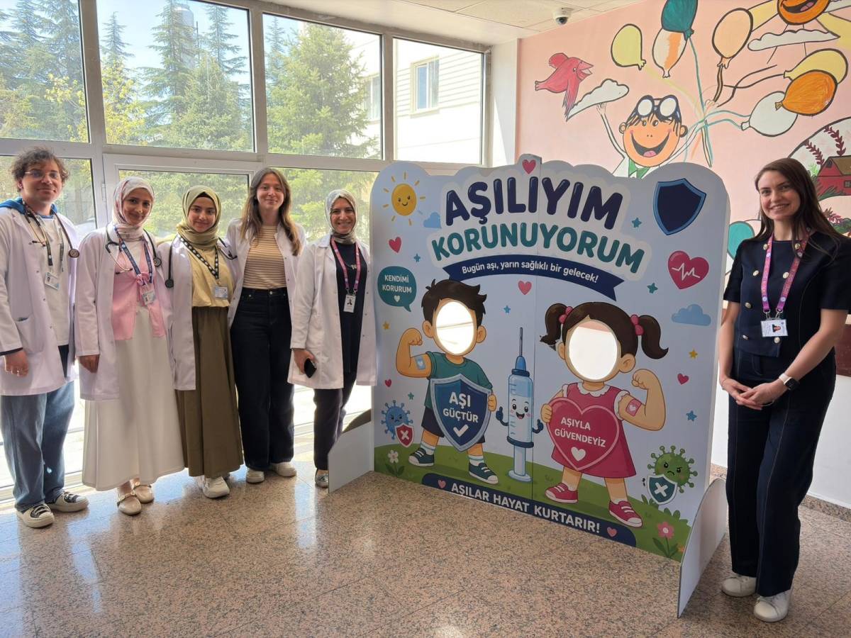 ERÜ HASTANELERİ’NDE AŞIYA DİKKAT ÇEKİLDİ