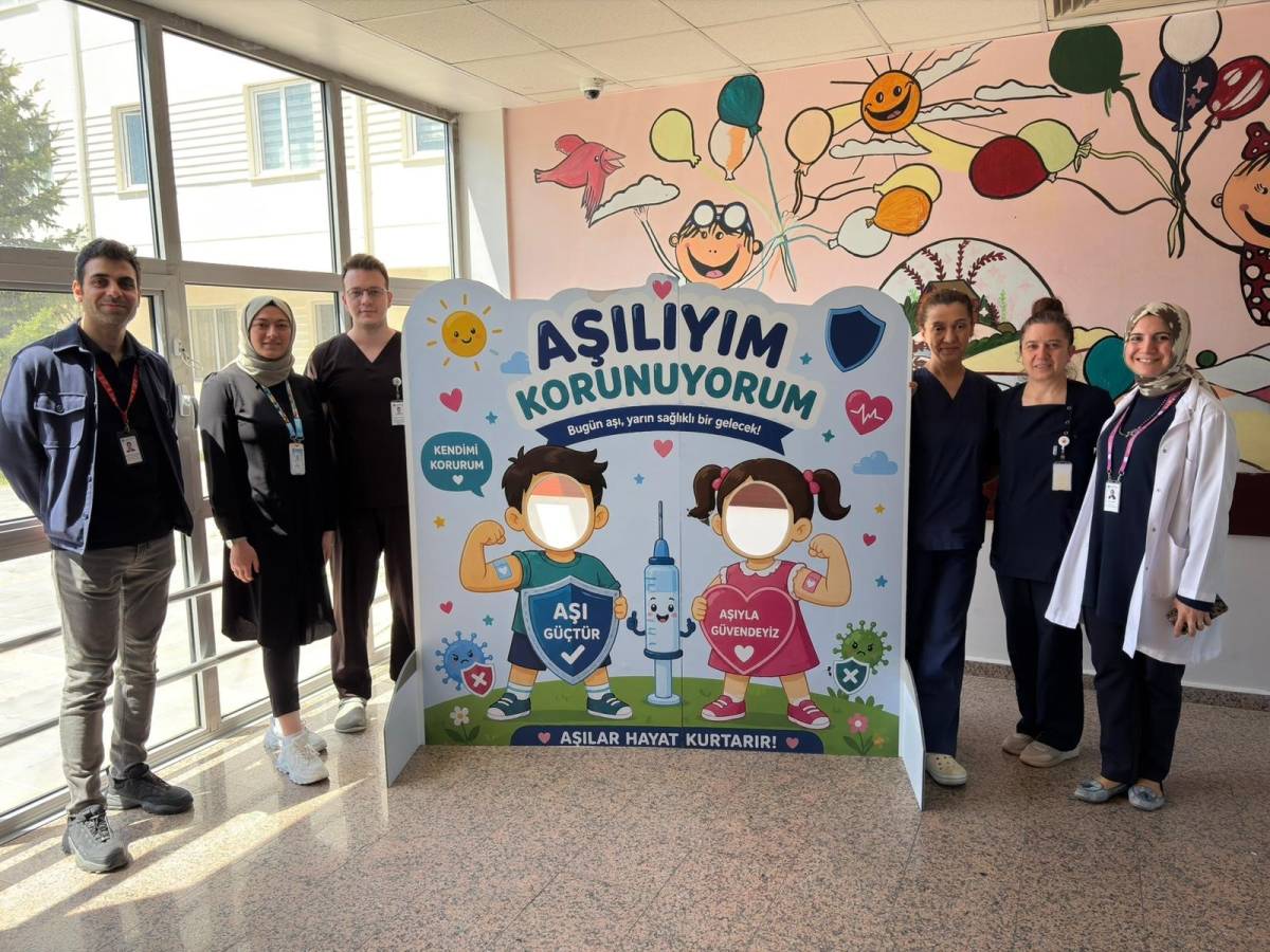 ERÜ HASTANELERİ’NDE AŞIYA DİKKAT ÇEKİLDİ