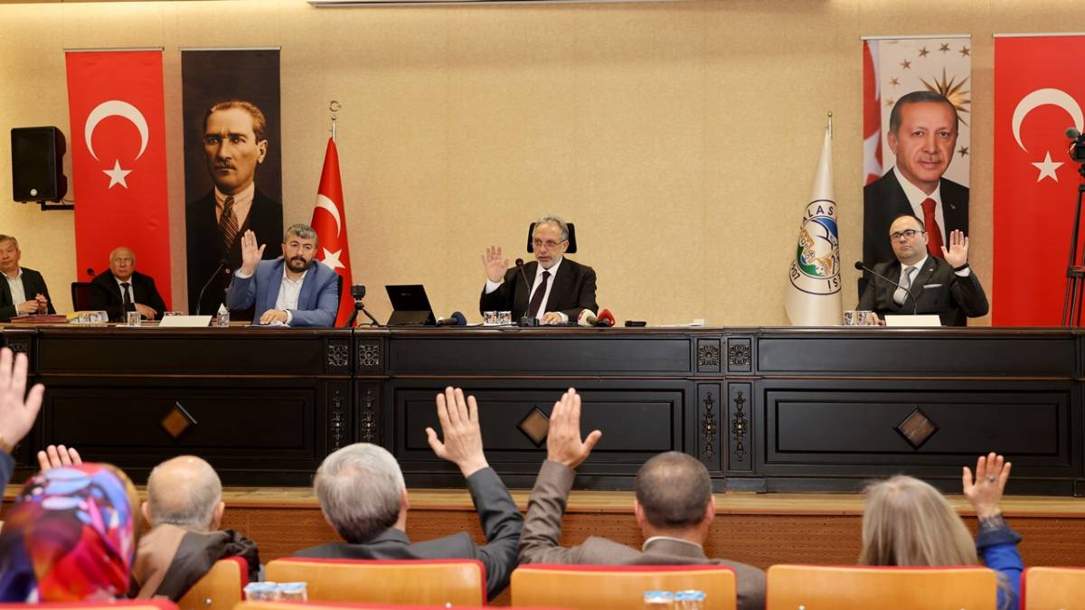 TALAS'TA MAYIS AYI MECLİS TOPLANTISI YAPILDI