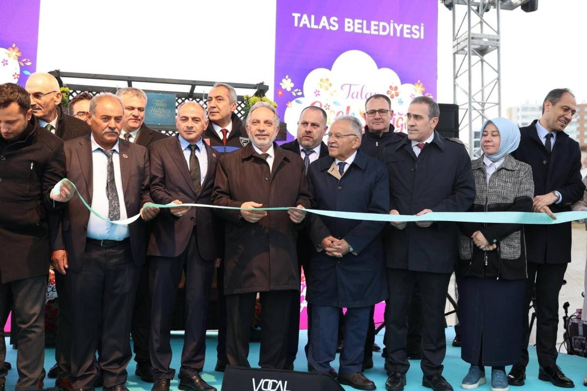 TALAS’TA ‘ÇİÇEK’ GİBİ FESTİVAL