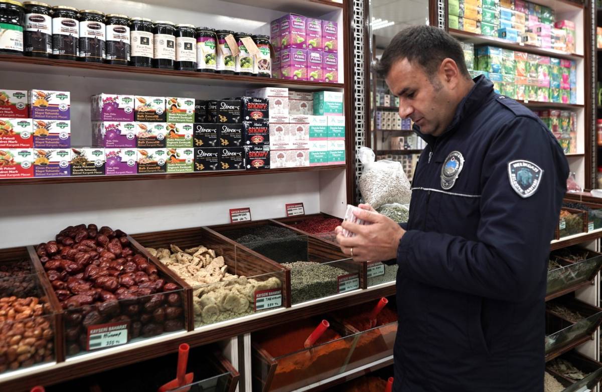 MELİKGAZİ ZABITA EKİPLERİ DENETİMDE