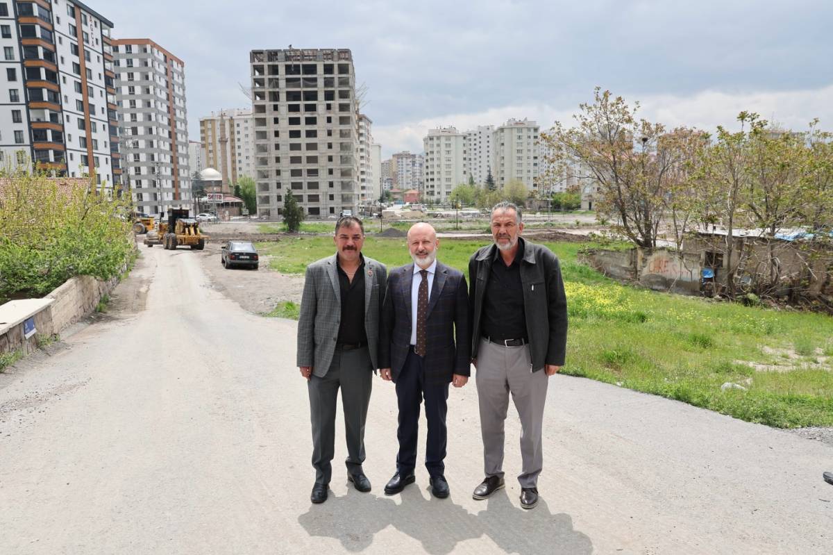 ÇOLAKBAYRAKDAR, “ÖRNEK BİR MAHALLE KURUYORUZ”