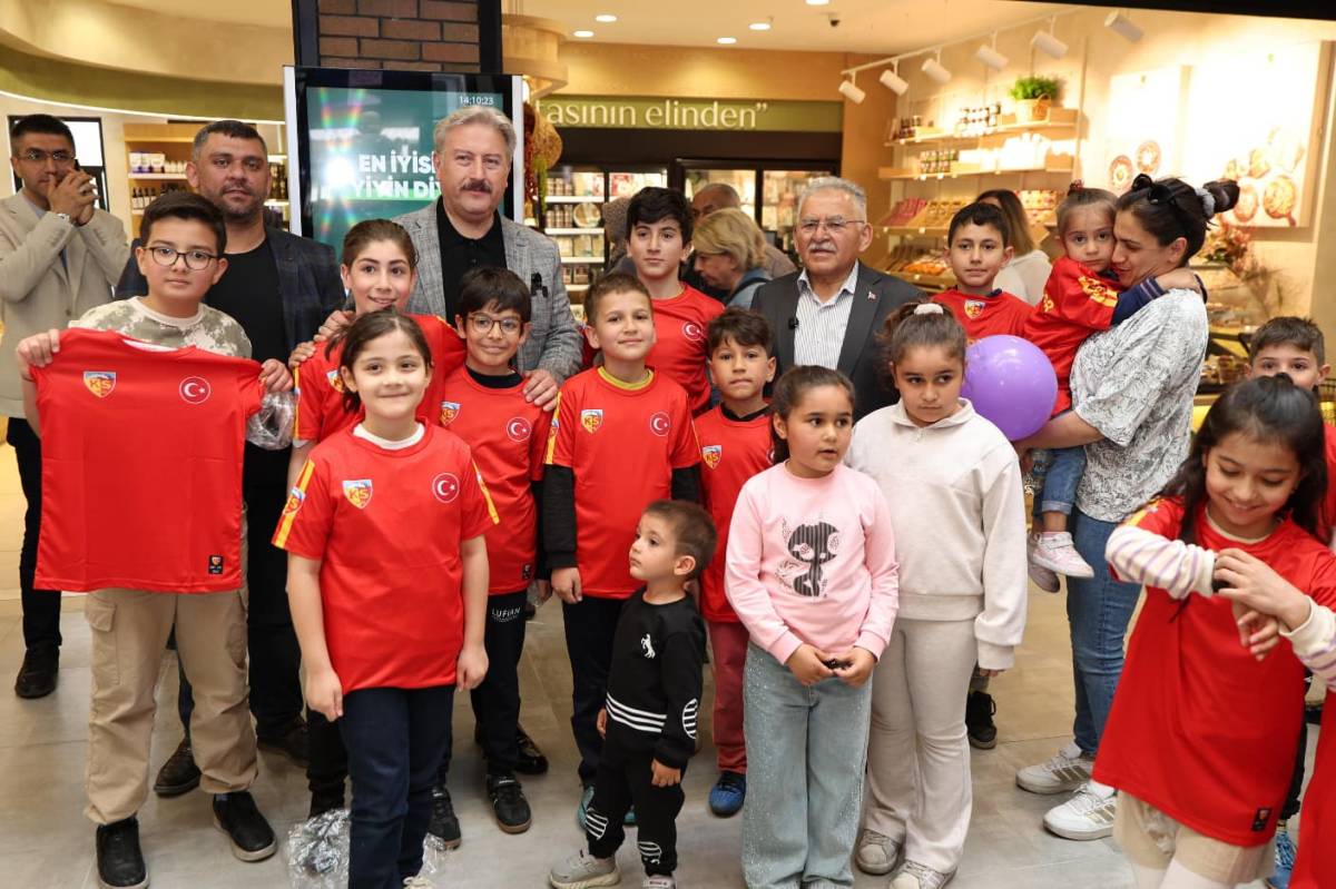 BÜYÜKKILIÇ’TAN ÇARŞI MELİKGAZİ’YE ZİYARET
