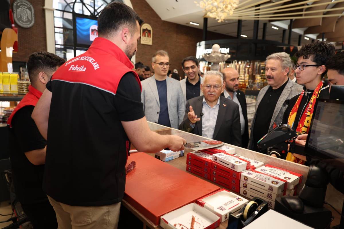 BÜYÜKKILIÇ’TAN ÇARŞI MELİKGAZİ’YE ZİYARET
