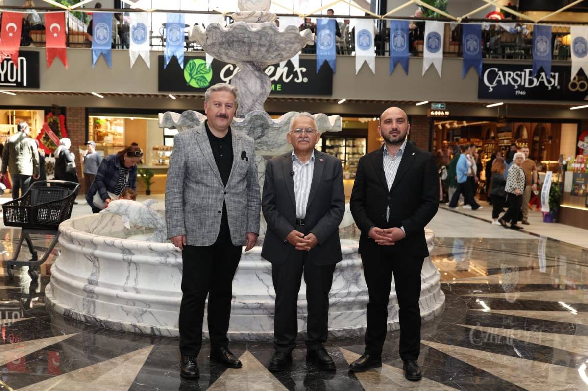 BÜYÜKKILIÇ’TAN ÇARŞI MELİKGAZİ’YE ZİYARET